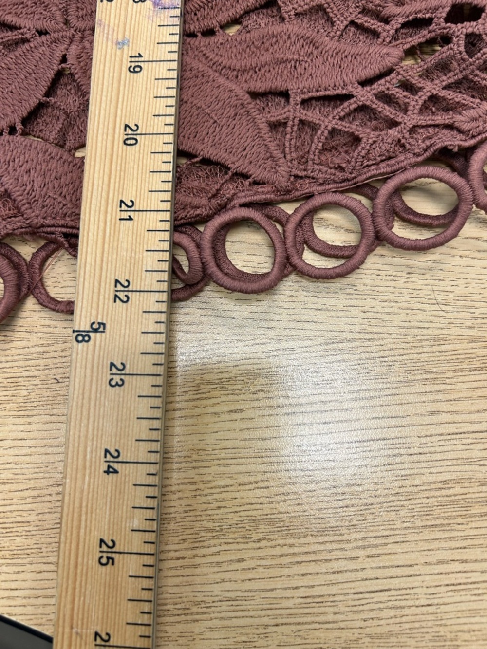Haute Monde crochet floral lace top - Picture 8 of 9